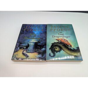 Jasper Fforde Last Dragonslayer + Song of the Quarkbeast 2 Book Lot Paperback